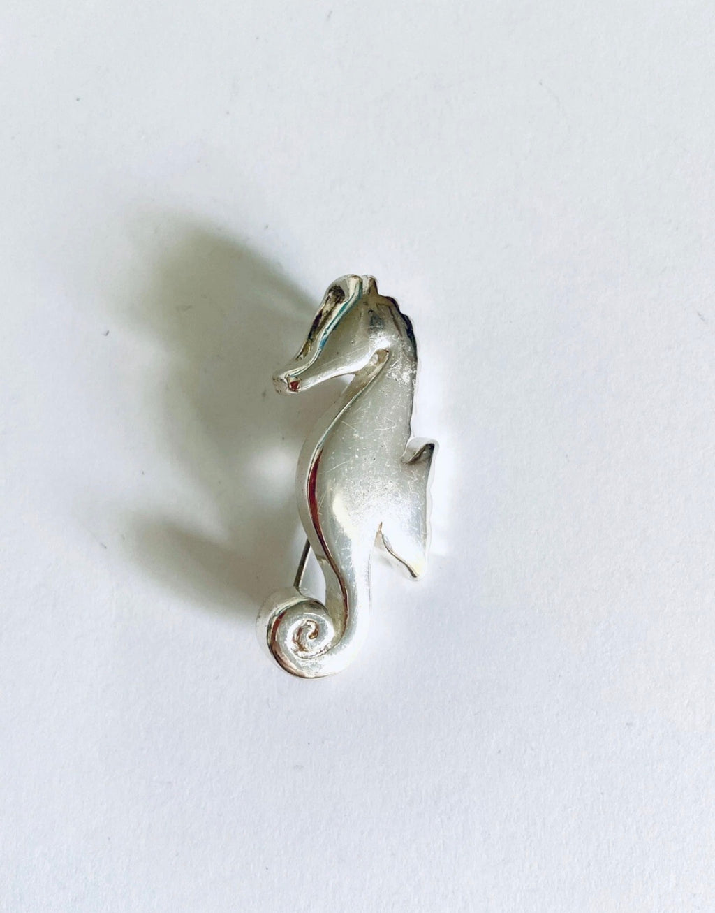 VINTAGE SILVER PLATED SEA HORSE