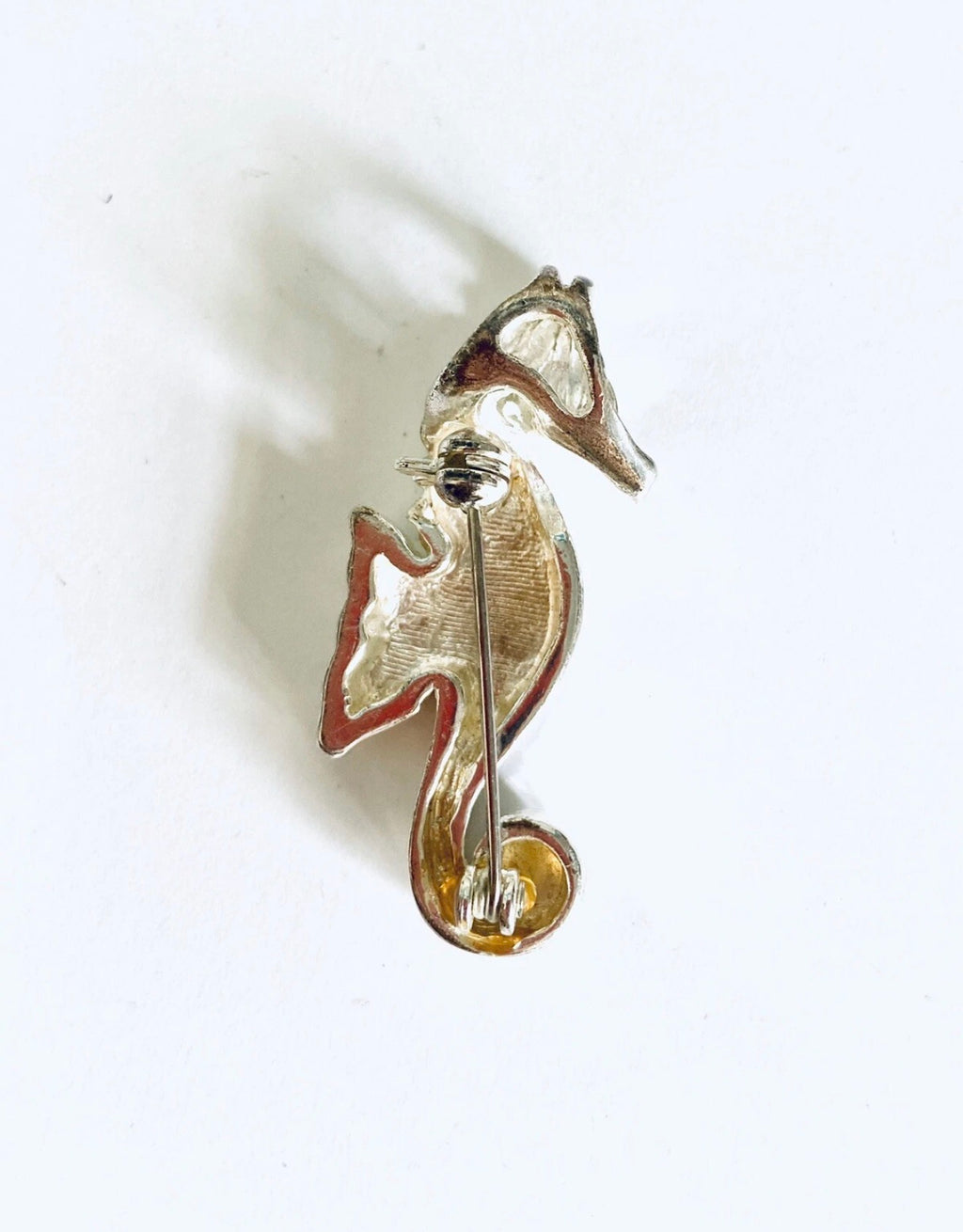 VINTAGE SILVER PLATED SEA HORSE