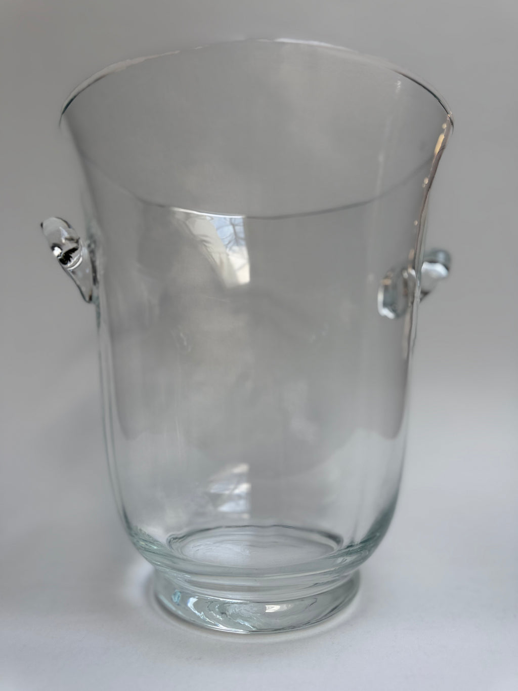 VINTAGE MINIMALIST GLASS XTRA LARGE ICE BUCKET