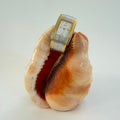 TWO TONE VIVIANI CUFF WRIST WATCH