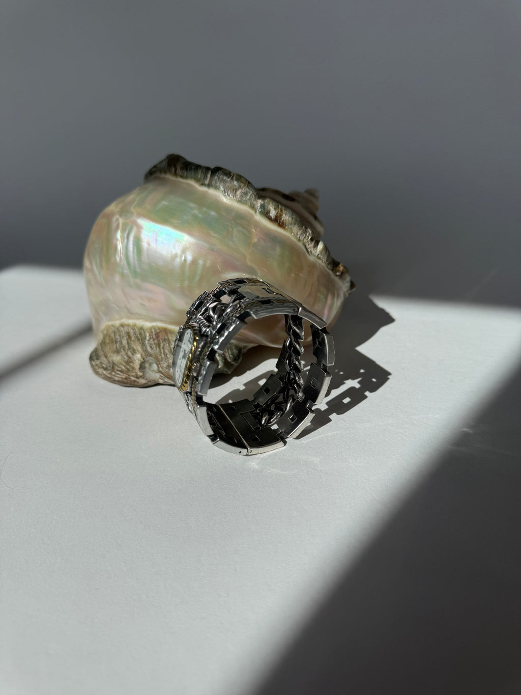 WESTERN CHAIN BANGLE WATCH