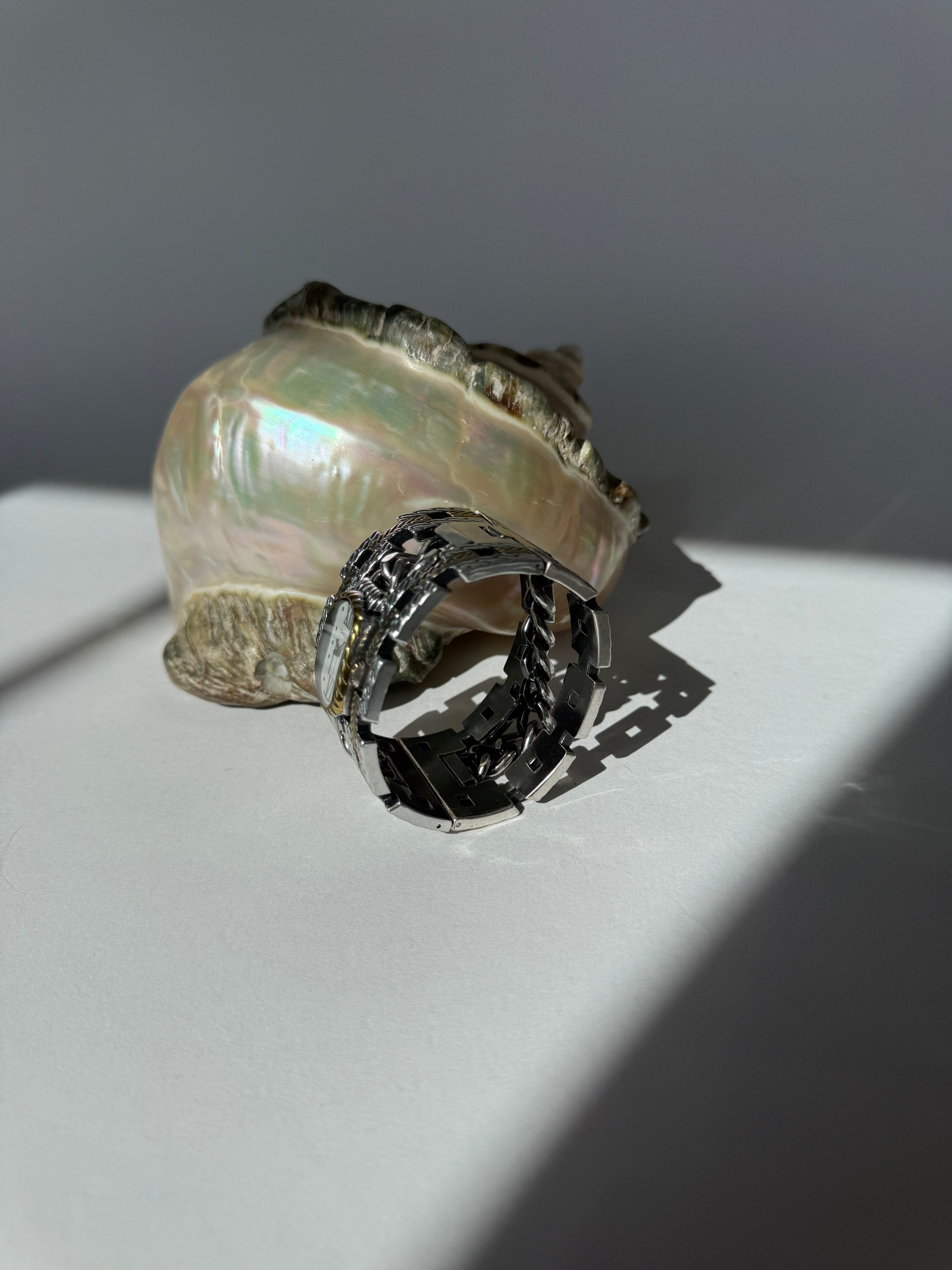 WESTERN CHAIN BANGLE WATCH